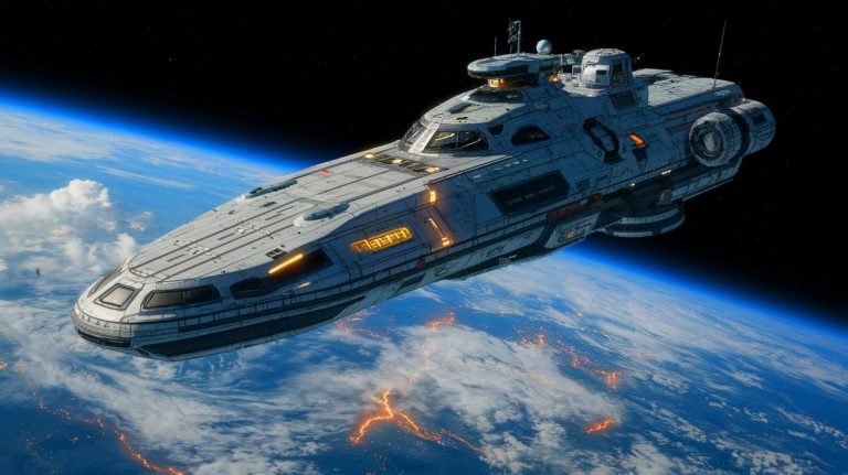 “Orbital Arsenal Takes Shape”: Space Force funds revolutionary spacecraft carrier designed to shield and deploy satellites in high-stakes cosmic defense