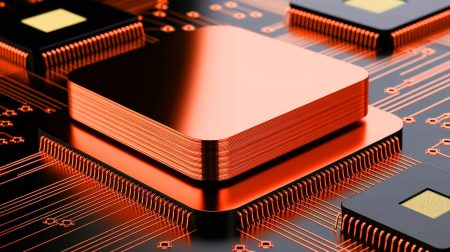 Illustration of ultra-thin metal sheets revolutionizing electronics (AI-generated, non-realistic illustration). Credit: Ideogram.
