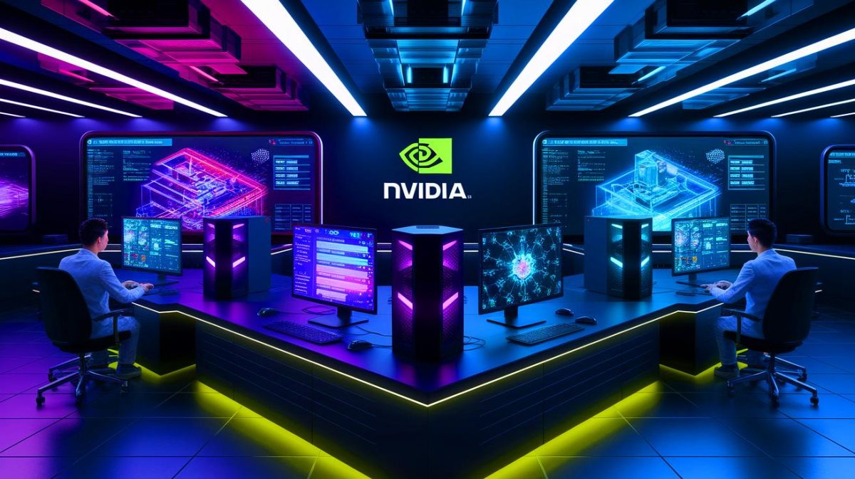 Illustration of Chinese researchers achieving a performance leap with domestically produced GPUs surpassing US supercomputers (AI-generated, non-realistic illustration). Credit: Ideogram.