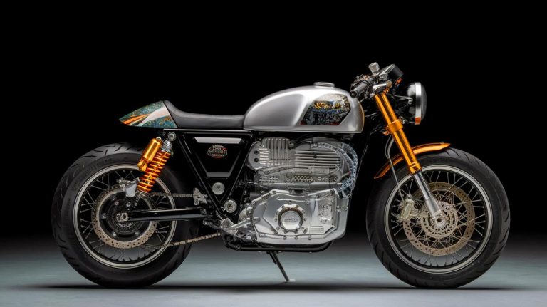Electric Motorcycle Meets Art: Royal Enfield Unveils Mind-Blowing Custom Build That Redefines Speed, Style, and the Future of Riding
