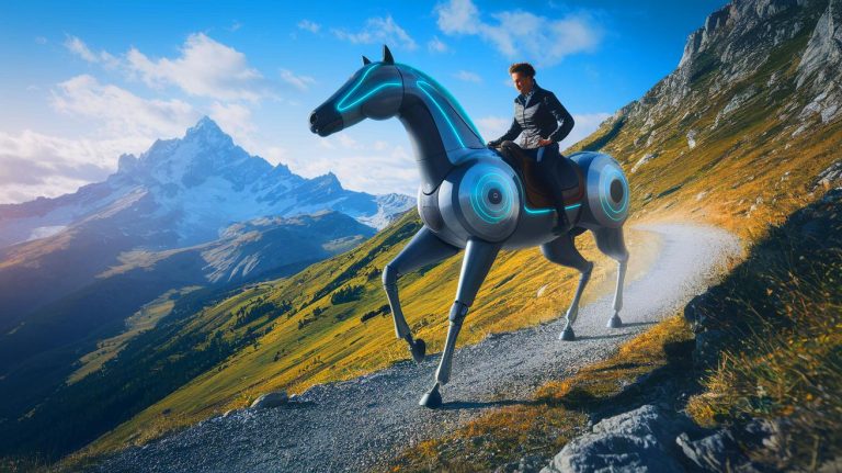 “Revolutionary Robot Horse Leaves Scientists Speechless”: Hydrogen-Powered Beast Redefines High-Tech Mountain Exploration Forever