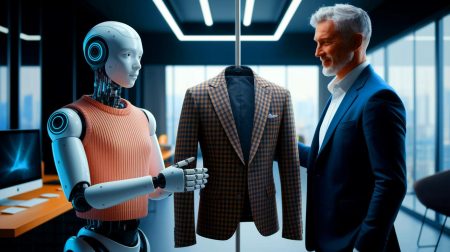 “Robot Revolutionizes Corporate Fashion”: NEO Gamma's Stylish Pact with NVIDIA Boss Shocks World and Redefines Domestic Robotics