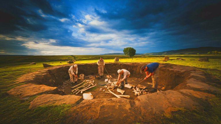 “These Ancient Mammoth Butchery Sites”: this astonishing 25,000-year-old archaeological find rewrites the story of early human ingenuity and survival