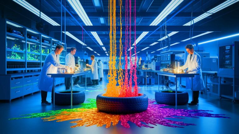 Trash to Treasure: Revolutionary Process Transforms Old Tires and Rubber Waste into Valuable Materials, Igniting a Global Eco-Industry Revolution