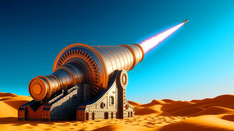 Unbelievable New Era of Space Launches: These Gigantic Cannons Aim to Fire Satellites into Orbit, Revolutionizing the Industry