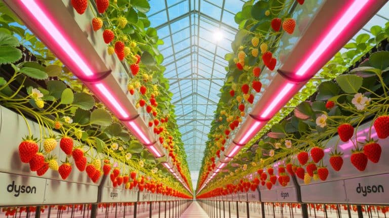 “Dyson’s Gone Mad!”: This Vacuum Titan Delves Into Agriculture with a 5-Acre Strawberry Innovation That Stuns the World