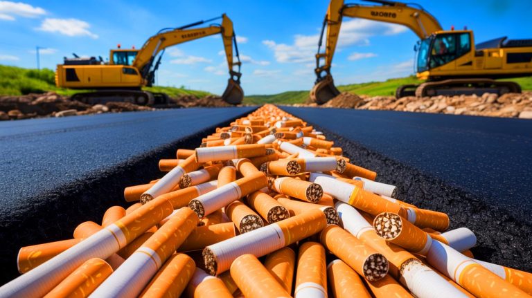 “We’re Paving Roads with Cigarette Butts”: Scientists Transform Toxic Trash into Revolutionary Road Material, Shocking the World with This Eco-Innovation